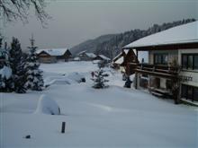 Haus im Winter