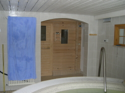 Unsere Blockbohlensauna Unsere Blockbohlensauna